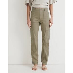 Madewell The Garment-Dyed 90’s Straight Cargo Pant Size 27 EUC
